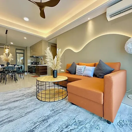 R&F Princess Cove Phase 2 Seine Region Near Ciq By Stayrene Johor Bahru Room photo