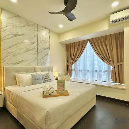R&F Princess Cove Phase 2 Seine Region Near Ciq By Stayrene Johor Bahru Room photo