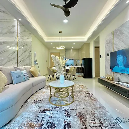 R&F Princess Cove Phase 2 Seine Region Near Ciq By Stayrene Johor Bahru Room photo